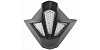 čelní kryt ventilace pro přilby Cross Cup, CASSIDA - ČR (černý)