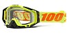 brýle Racecraft Attack Yellow, 100% - USA (čiré plexi + chránič nosu +20 strhávaček)
