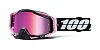 brýle Racecraft Floyd, 100% - USA (růžové chrom plexi + čiré plexi + chránič nosu +20 strhávaček)