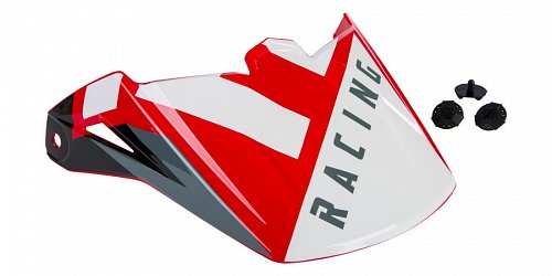 kšilt pro přilbu ELITE, FLY RACING - USA (červená/černá)