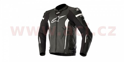 bunda MISSILE, TECH-AIR kompatibilní, ALPINESTARS (černá/bílá/perforovaná)