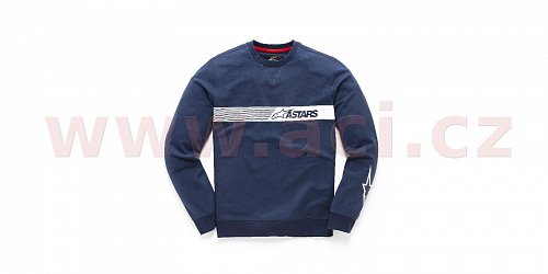 mikina LEFTY FLEECE, ALPINESTARS (modrá)