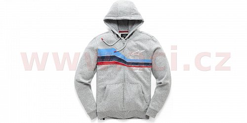 mikina SWERVE FLEECE, ALPINESTARS (šedá)