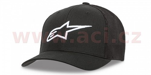 kšiltovka AGELESS TRUCKER, ALPINESTARS - Itálie, dámská (černá/bílá , vel. OS)