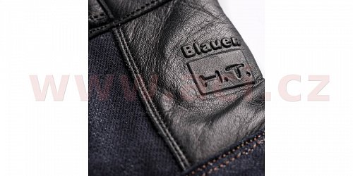 rukavice COMBO DENIM, BLAUER (černé, modré)