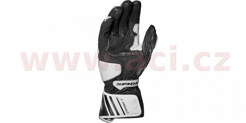 rukavice CARBO 7, SPIDI (bílé/černé)