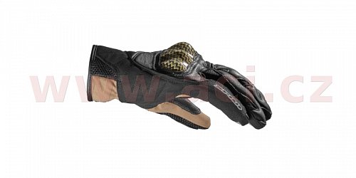 rukavice REBEL, SPIDI (černé/pískové/žluté)
