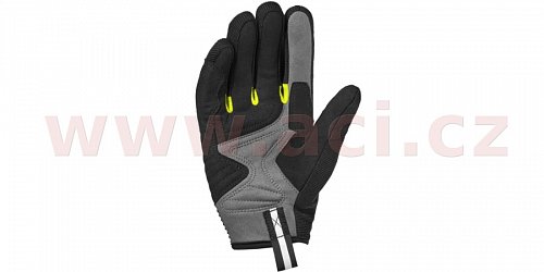 rukavice FLASH CE LADY, SPIDI, dámské (černé/bílé/žluté fluo)