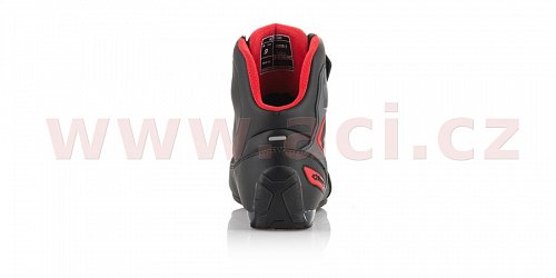 boty FASTER-3 DRYSTAR, ALPINESTARS (černé/šedé/červené)