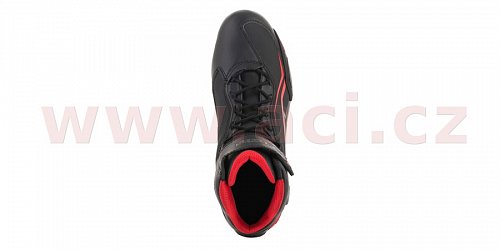 boty FASTER-3 DRYSTAR, ALPINESTARS (černé/šedé/červené)