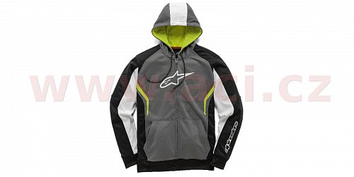 mikina STRIKE FLEECE, ALPINESTARS (šedá)