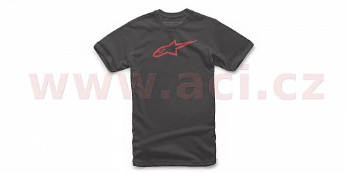 triko AGELESS CLASSIC TEE krátký rukáv, ALPINESTARS (černá/červená)