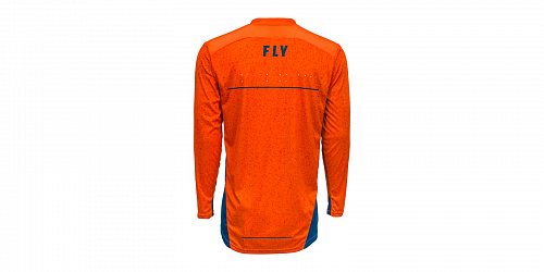 dres LITE 2020, FLY RACING - USA (oranžová/modrá)