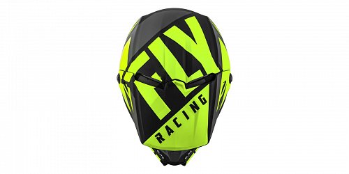 přilba ELITE VIGLANT, FLY RACING - USA (černá/hi-vis)