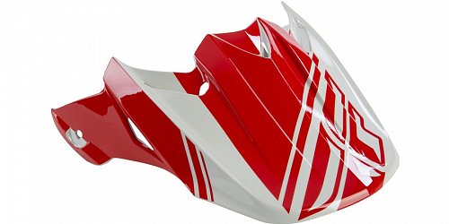 kšilt FLY F2 Rewire - FLY RACING - USA (červená/šedá)