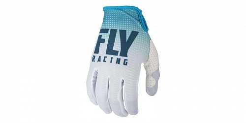 rukavice LITE 2019, FLY RACING - USA (modrá/bílá)