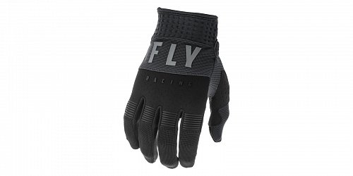 rukavice F-16 2020, FLY RACING - USA dětské (černá/šedá)