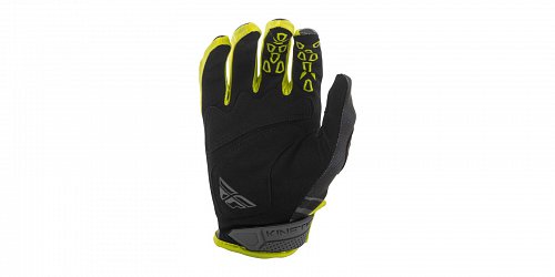 rukavice KINETIC K220 2020, FLY RACING - USA (černá/šedá/hi-vis)