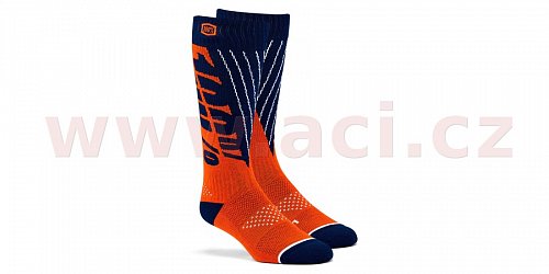 ponožky TORQUE (modrá/oranžová)