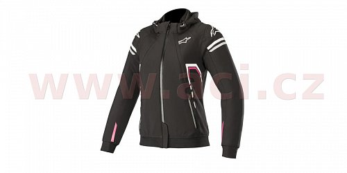 bunda STELLA SEKTOR TECH, ALPINESTARS (černá/bílá/fialová)