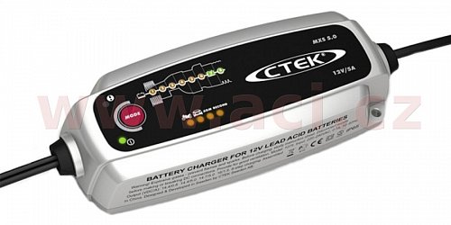 nabíječka CTEK MXS 5.0 NEW 12V, 0.8/5A s teplotním čidlem