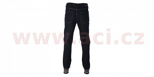 ZKRÁCENÉ kalhoty Original Approved Jeans volný střih, OXFORD, pánské (černá)