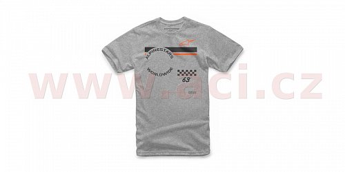 triko COLLECTION TEE krátký rukáv, ALPINESTARS (šedá)