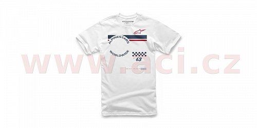 triko COLLECTION TEE krátký rukáv, ALPINESTARS (bílá)