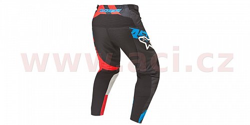 kalhoty Racer Supermatic, ALPINESTARS - Itálie (černá/červená/modrá)
