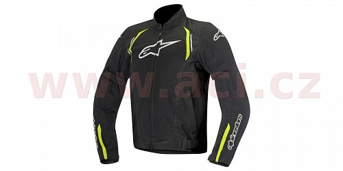 bunda AST Air, ALPINESTARS - Itálie (černá/žlutá fluo)