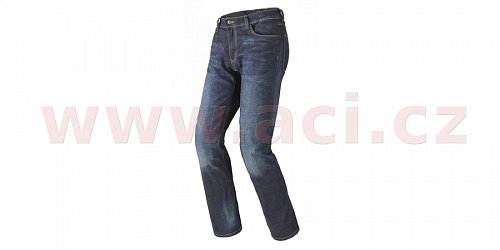 kalhoty, jeansy J FLEX, SPIDI - Itálie (tmavě modré/seprané provedení)
