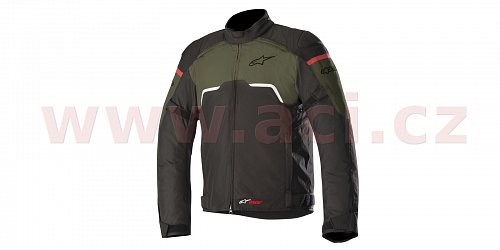 bunda HYPER Drystar, ALPINESTARS (černá/tmavě zelená)