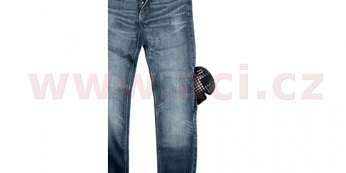 jeansy J TRACKER, SPIDI - Itálie (tmavě modrá sepraná, obšívka Cordura®/denim bavlna)