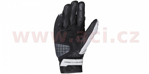 rukavice C4 COUPE, SPIDI - Itálie (černá/bílá)