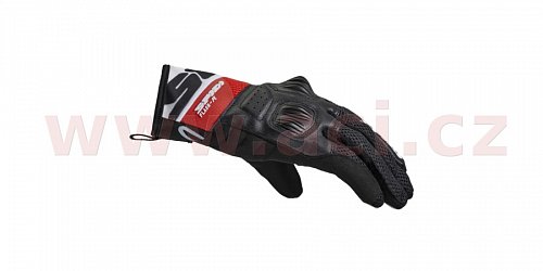 rukavice FLASH R EVO, SPIDI - Itálie (černá/červená)
