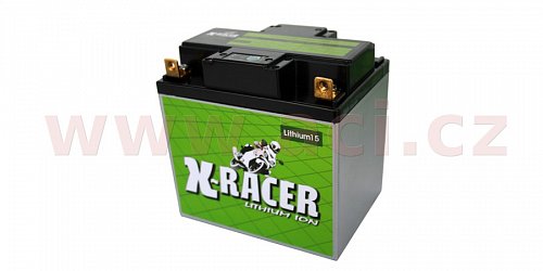 lithiová baterie 15 X-RACER  12V, 32Ah, 540A, hmotnost 2kg, 167x124x163mm nahrazuje typy:(CIX30L (-BS),CB30(c)L-B,C60-N24L-A, ...)