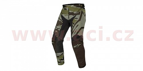 kalhoty RACER TACTICAL 2019, ALPINESTARS (černá/zelená/camo)