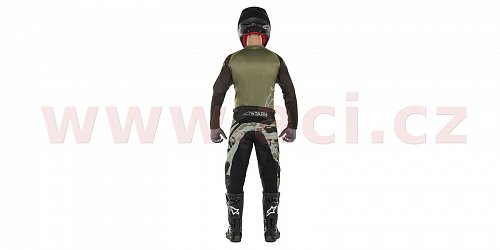 kalhoty RACER TACTICAL 2019, ALPINESTARS (černá/zelená/camo)