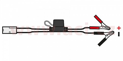 prodloužený kabel s klipy typu 