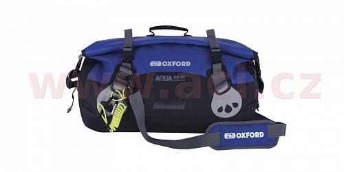 vodotěsný vak Aqua RB-30 Roll Bag, OXFORD (černý/modrý, objem 30 l)