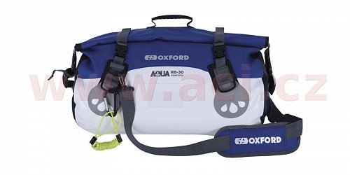 vodotěsný vak Aqua RB-50 Roll Bag, OXFORD (bílý/modrý, objem 50 l)
