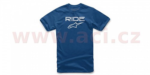 triko RIDE 2.0 TEE krátký rukáv, ALPINESTARS (modré/bílé)