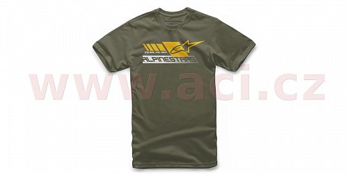 triko STREET TEE krátký rukáv, ALPINESTARS (zelené)