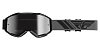 brýle ZONE 2019, FLY RACING - USA (černé, stříbrné chrom plexi)