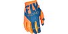 rukavice KINETIC 2018, FLY RACING - USA (oranžová/modrá navy)