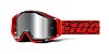 brýle RACECRAFT PLUS (+) Toro, 100% - USA (Injected stříbrné zrcadlové plexi)