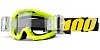 brýle Strata Mud. Jr Neon Yellow, 100% - USA dětské (čiré plexi s Roll Off)