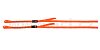 popruhy ROK straps LD Commuter nastavitelné, OXFORD - Anglie (reflexní oranžová, šířka 12 mm, pár)