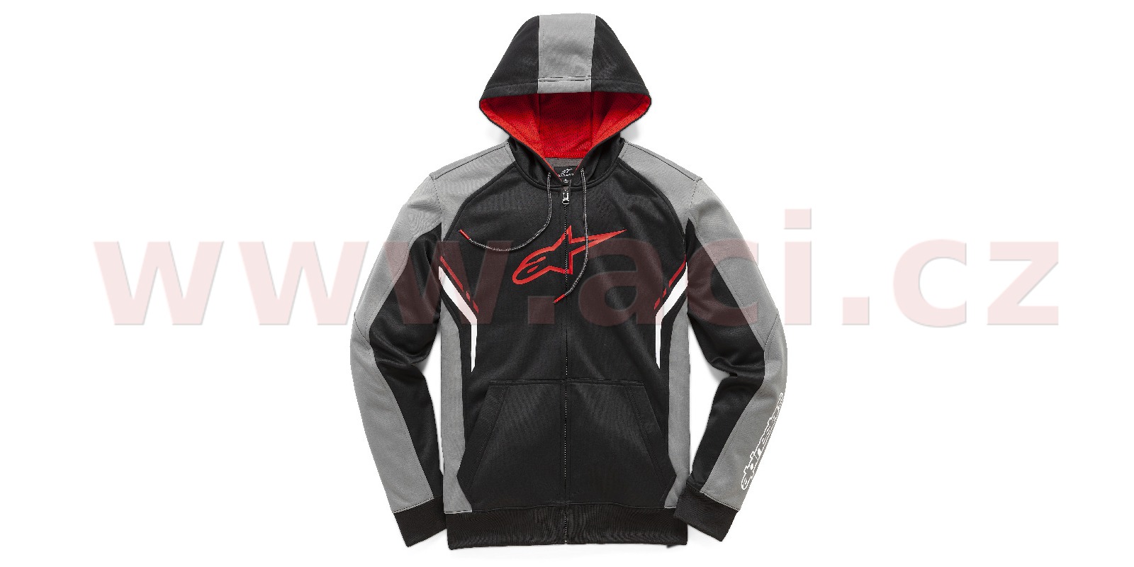 mikina STRIKE FLEECE, ALPINESTARS (černá)