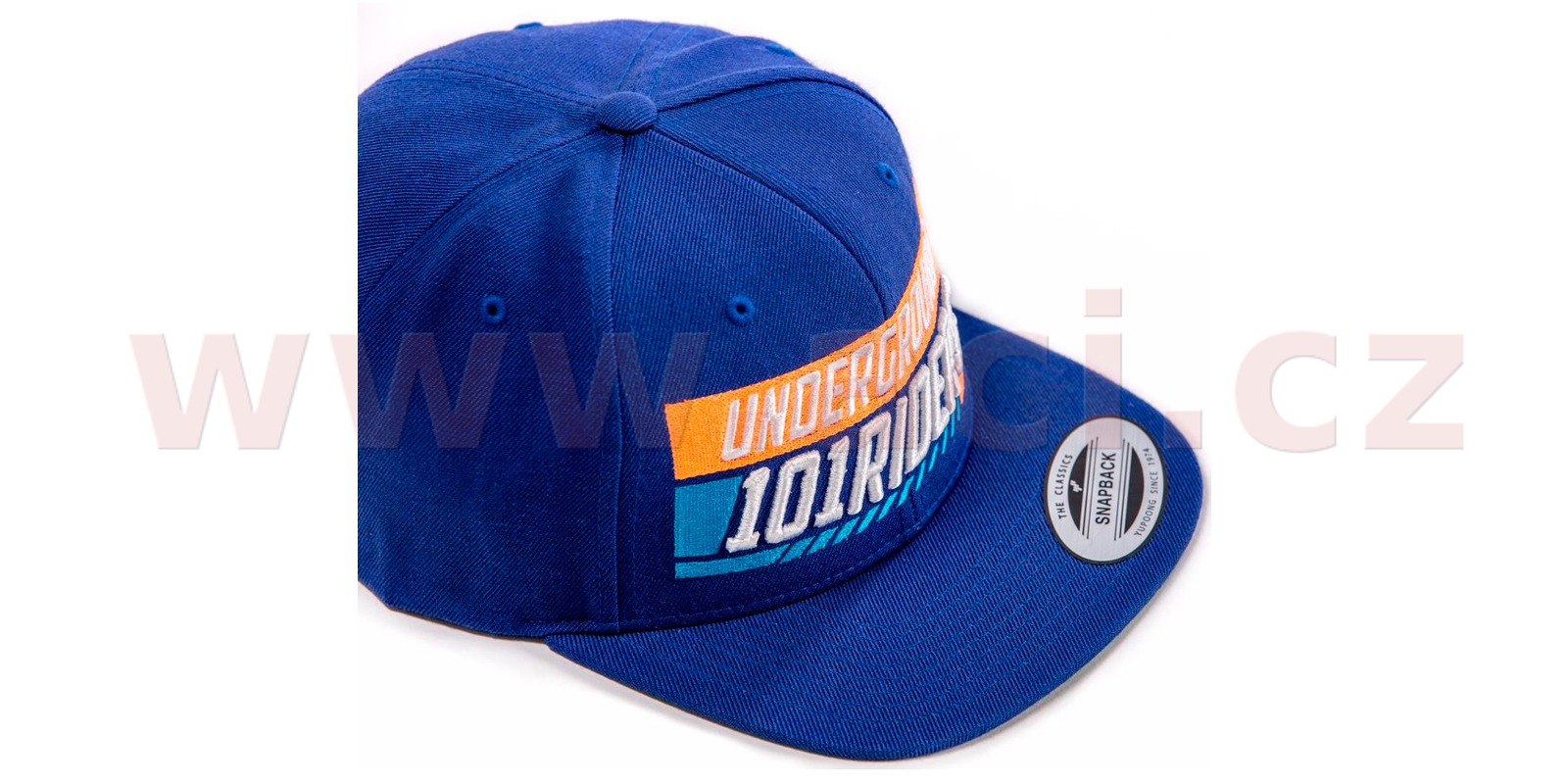 kšiltovka FACTORY SNAPBACK Blue, 101 RIDERS - ČR (modrá)